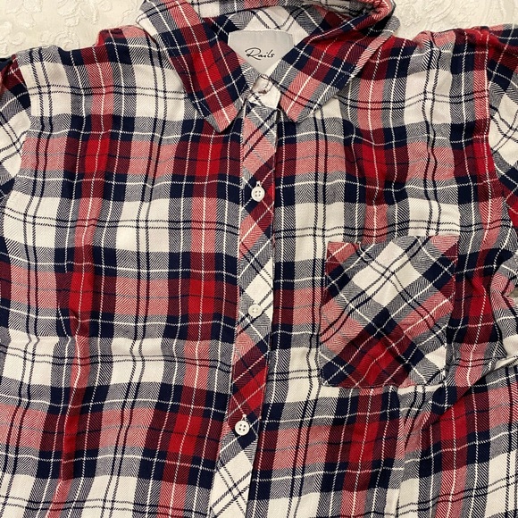 NWT Plaid RAILS button up - size S - Picture 3 of 4